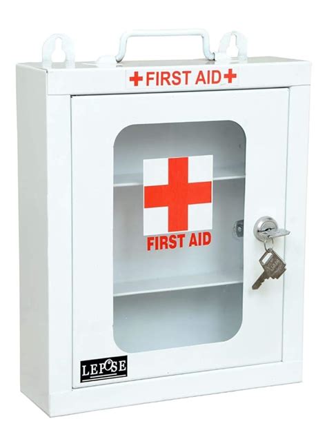 metal boxes for first aid amazon|first aid metal box mountable.